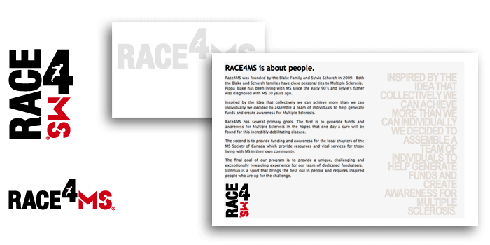 Race4MS brand development